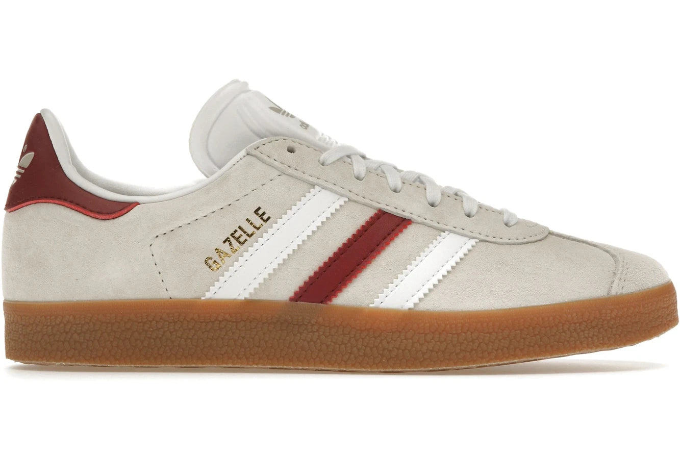 Adidas Gazelle Aluminium Collegiate Burgundy