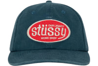 Stussy x Our Legacy Work Shop Mid-Depth Cap Navy