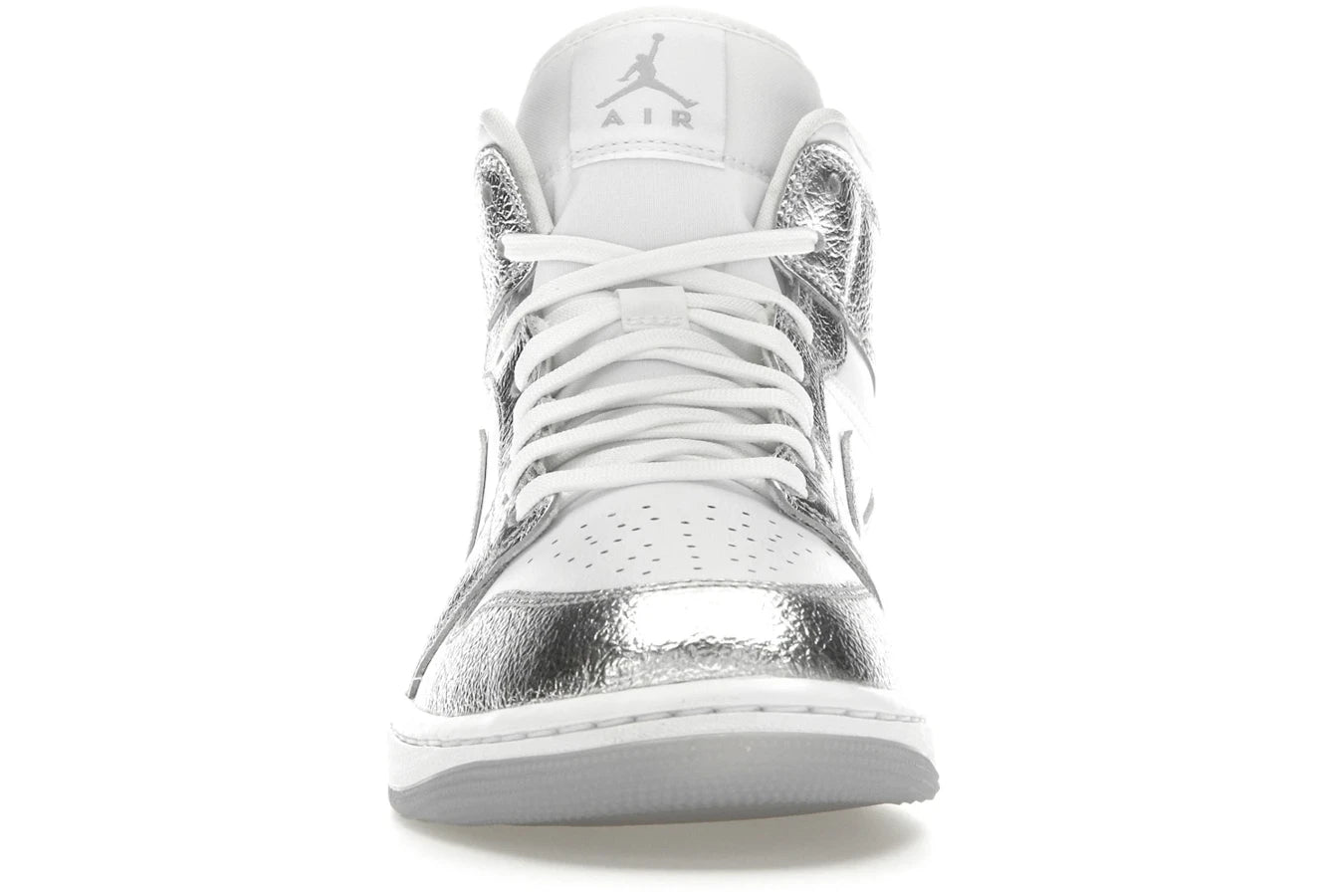 Air Jordan 1 Mid SE Metallic Silver