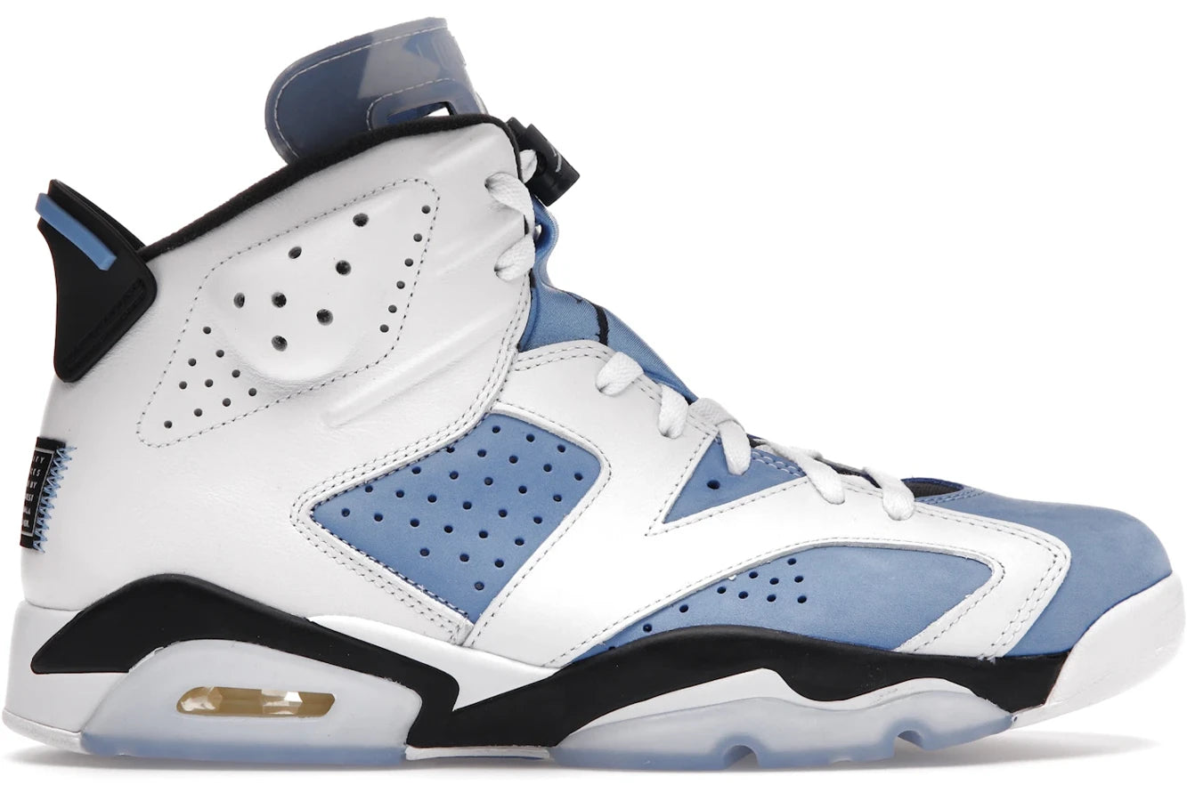 Air Jordan 6 Retro UNC Weiß