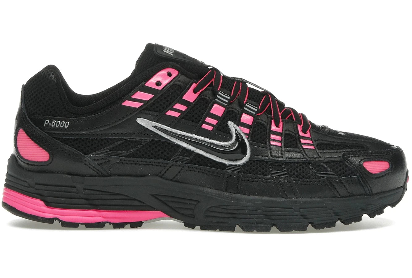 Nike P-6000 Pink Blast Metallic Silver Black