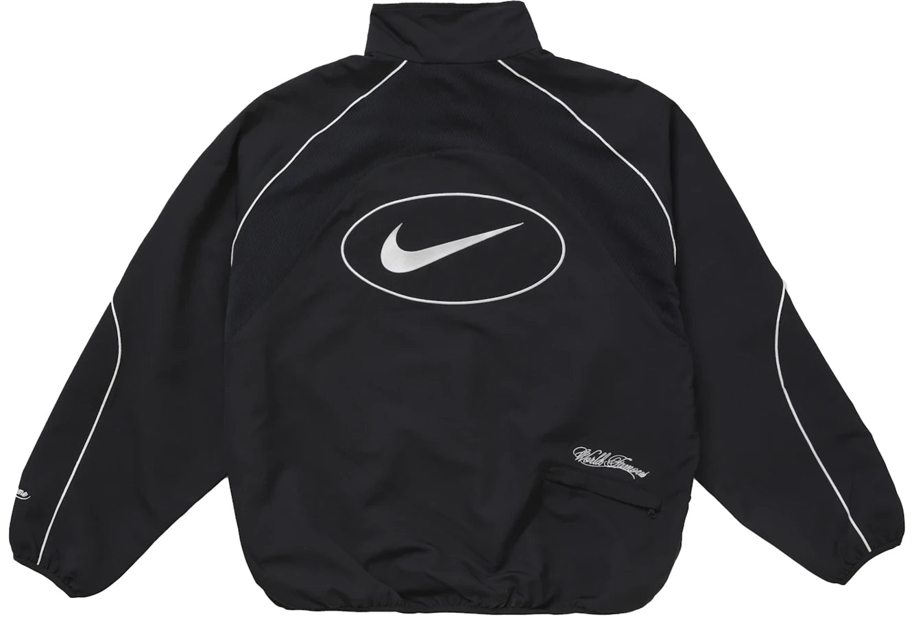Supreme Nike Track Jacket Schwarz