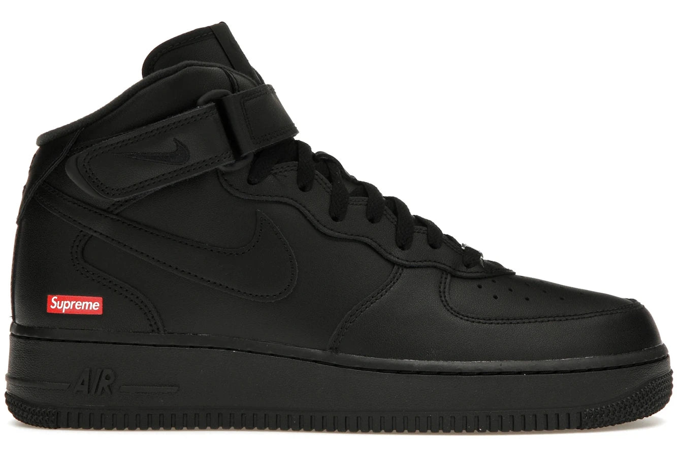 Nike Air Force 1 Mid Supreme Black