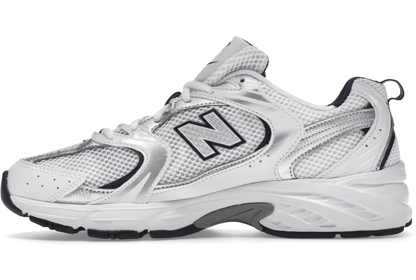 New Balance 530 Weiß Silber Marine