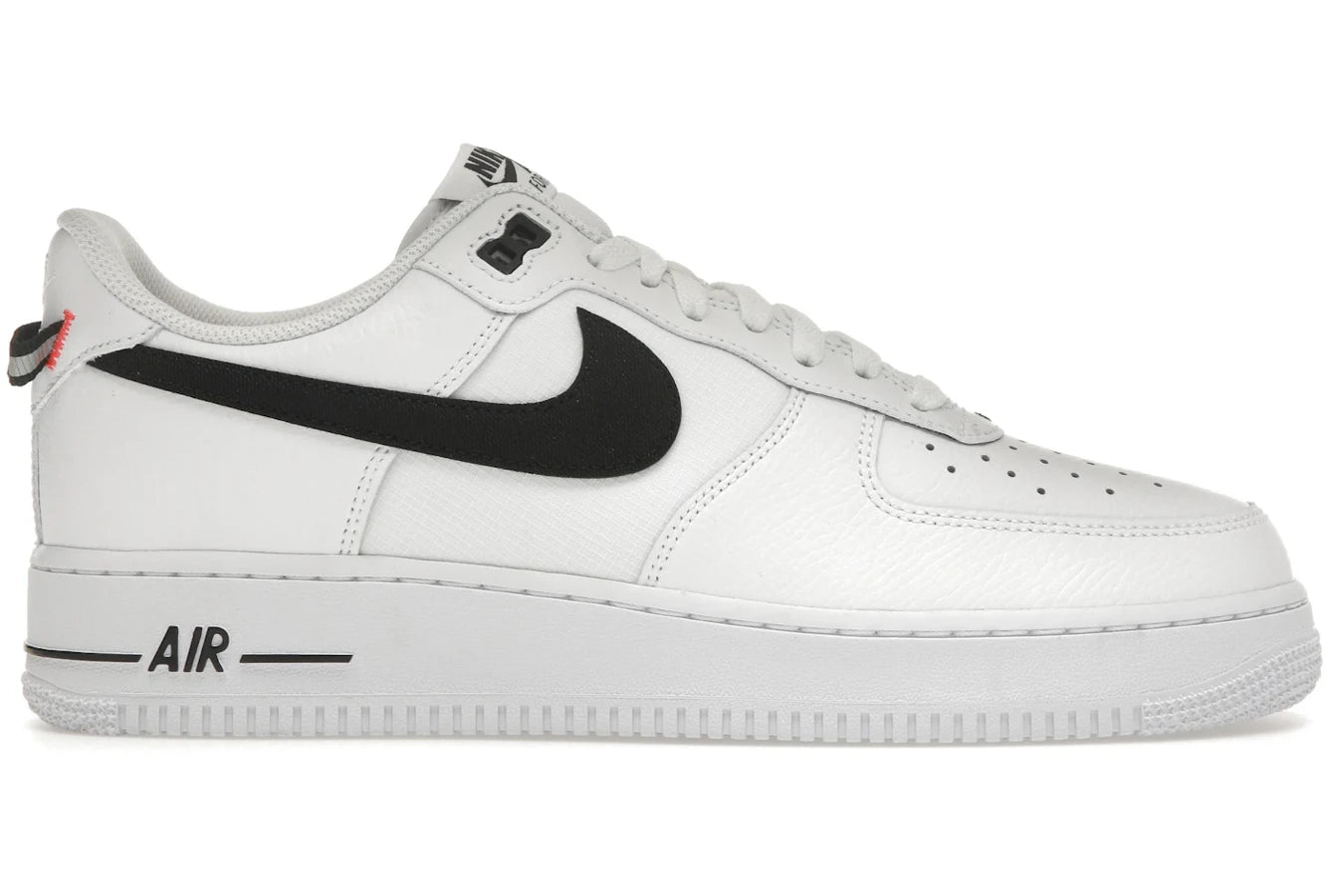 Nike Air Force 1 Low '07 LV8 Weiß Schwarz Bright Crimson