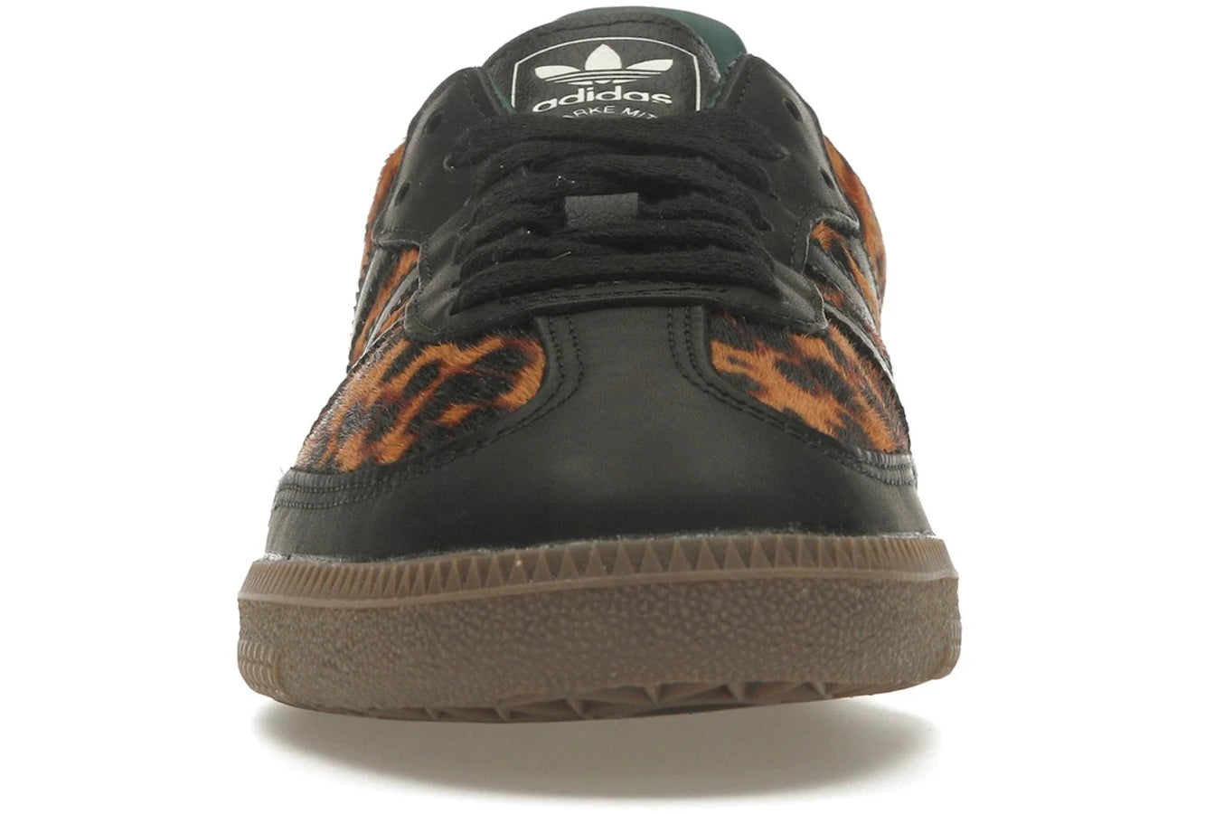Adidas Samba OG Black Green Leopard