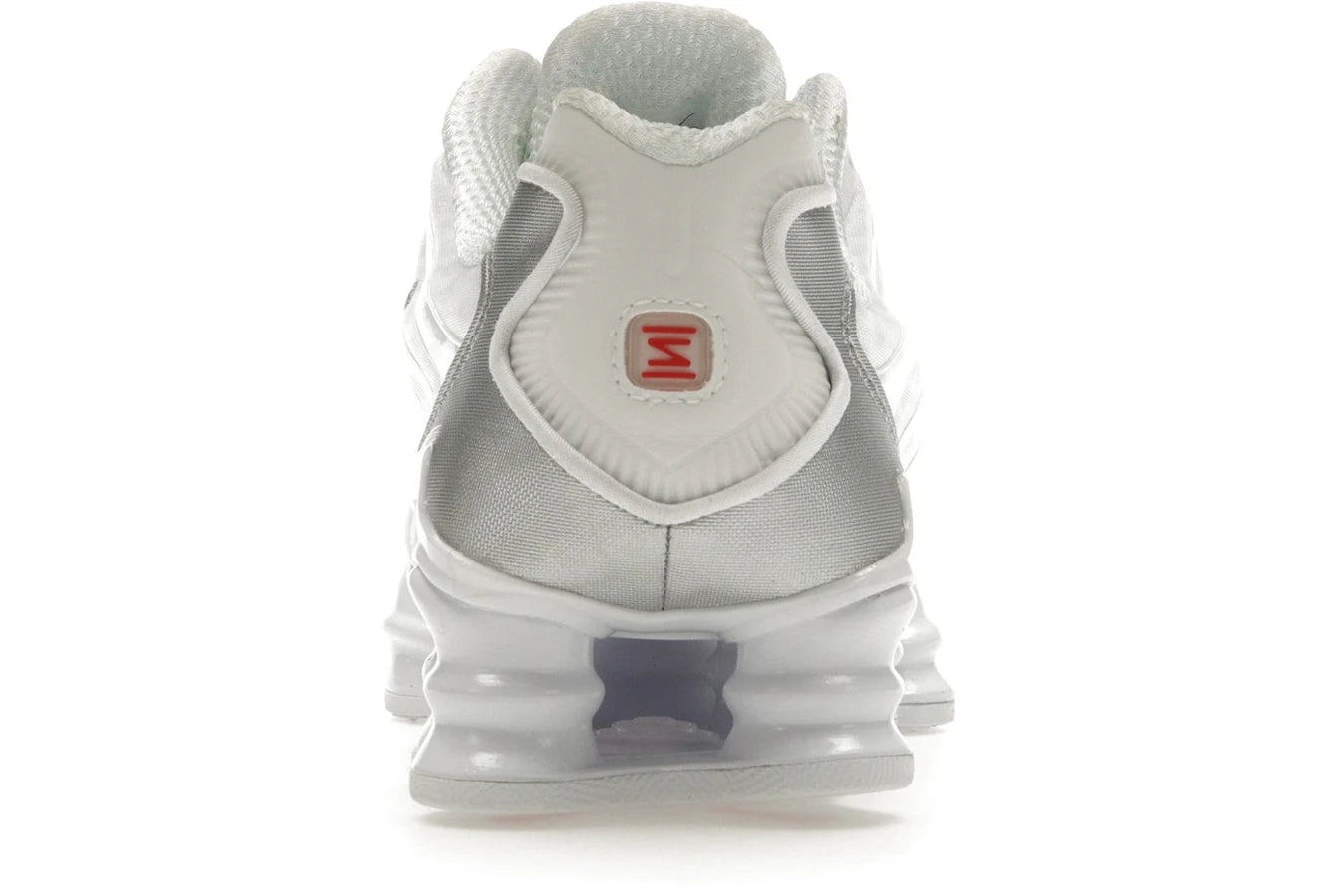 Nike Shox TL White Metallic Silver Max Orange