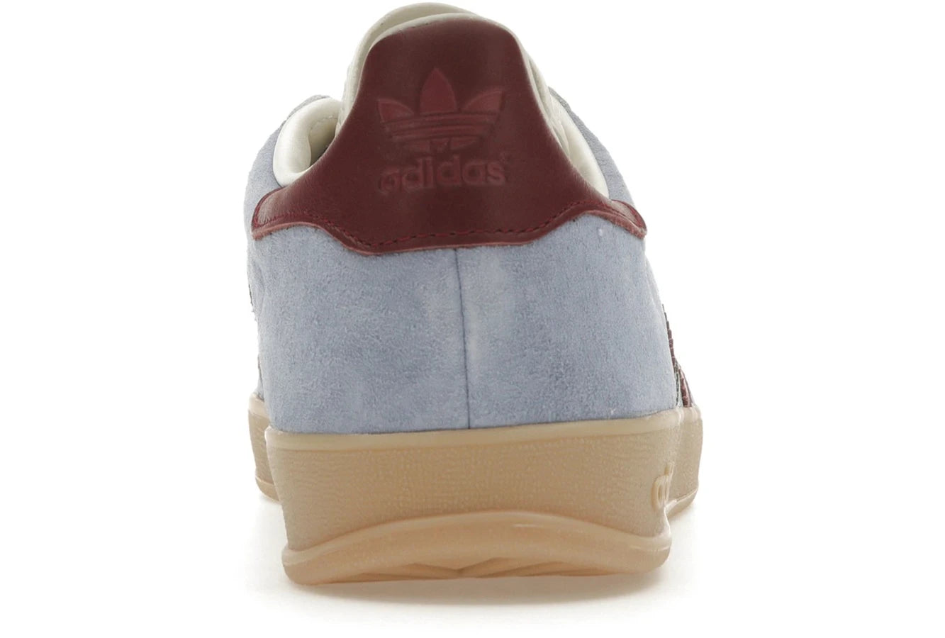 Adidas Gazelle Indoor Blue Dawn Collegiate Burgundy