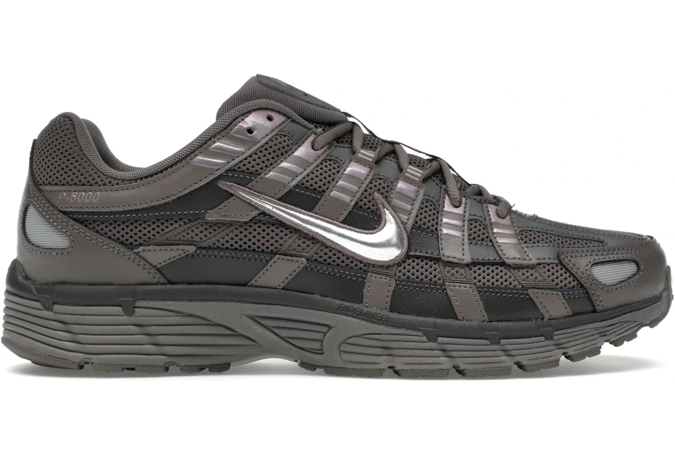 Nike P-6000 Cave Stone Medium Ash Flat Pewter Metallic Silver