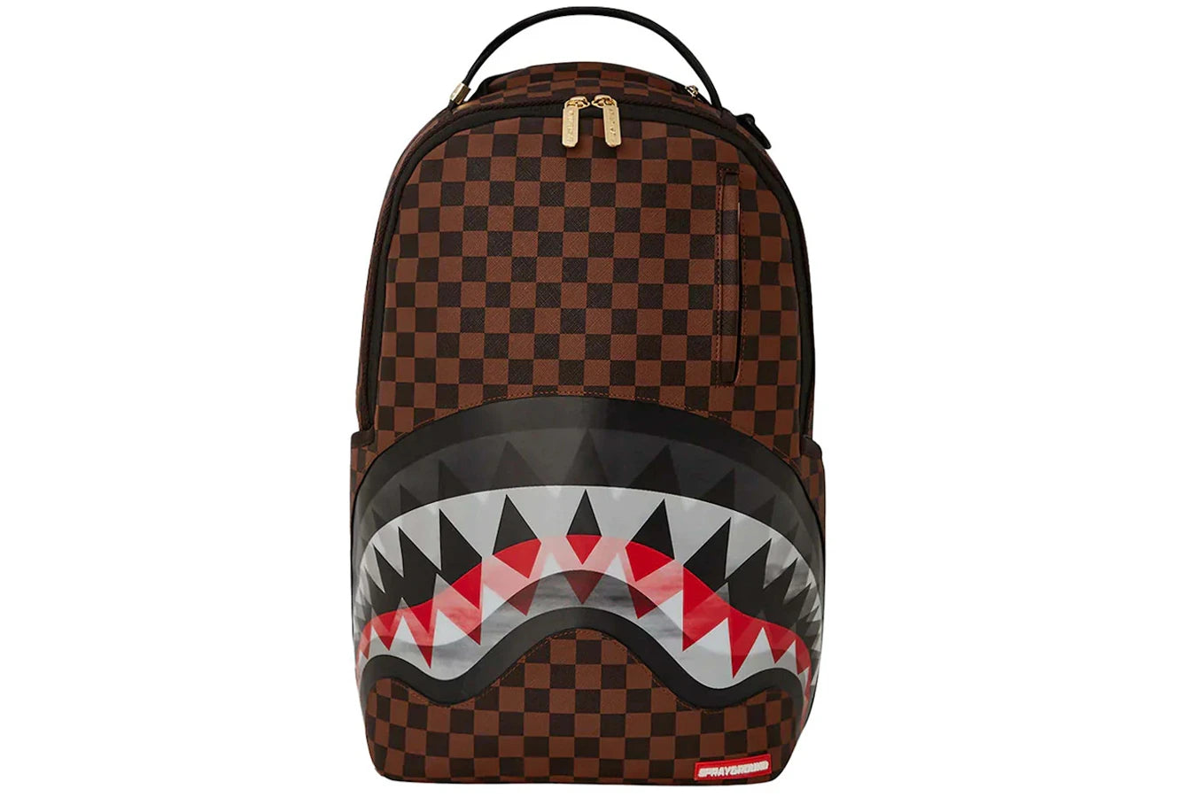 Sprayground Sharks In Paris Lenticular Chomp Rucksack Braun