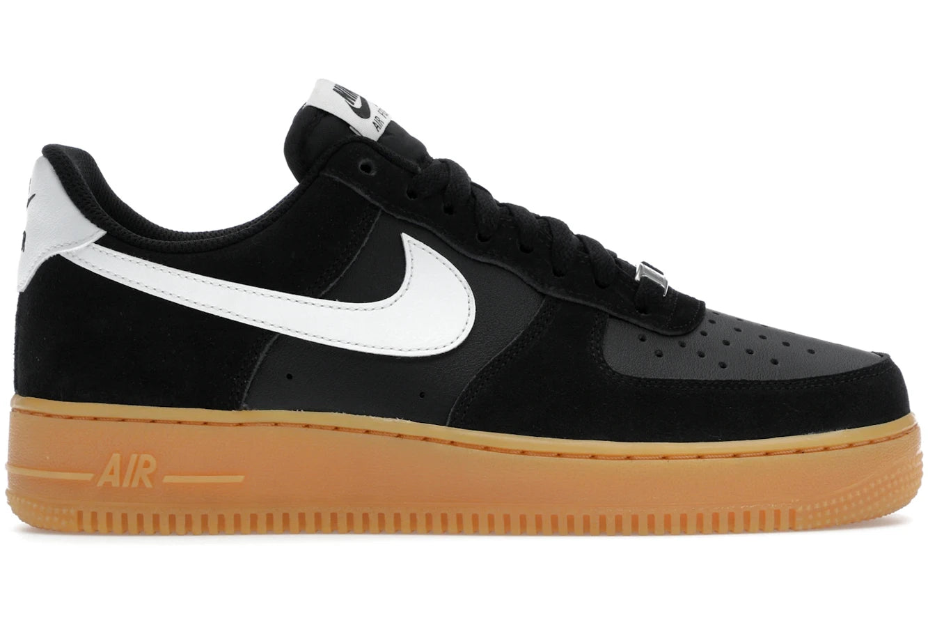 Nike Air Force 1 Low '07 LV8 Schwarz Summit Weiß Gum