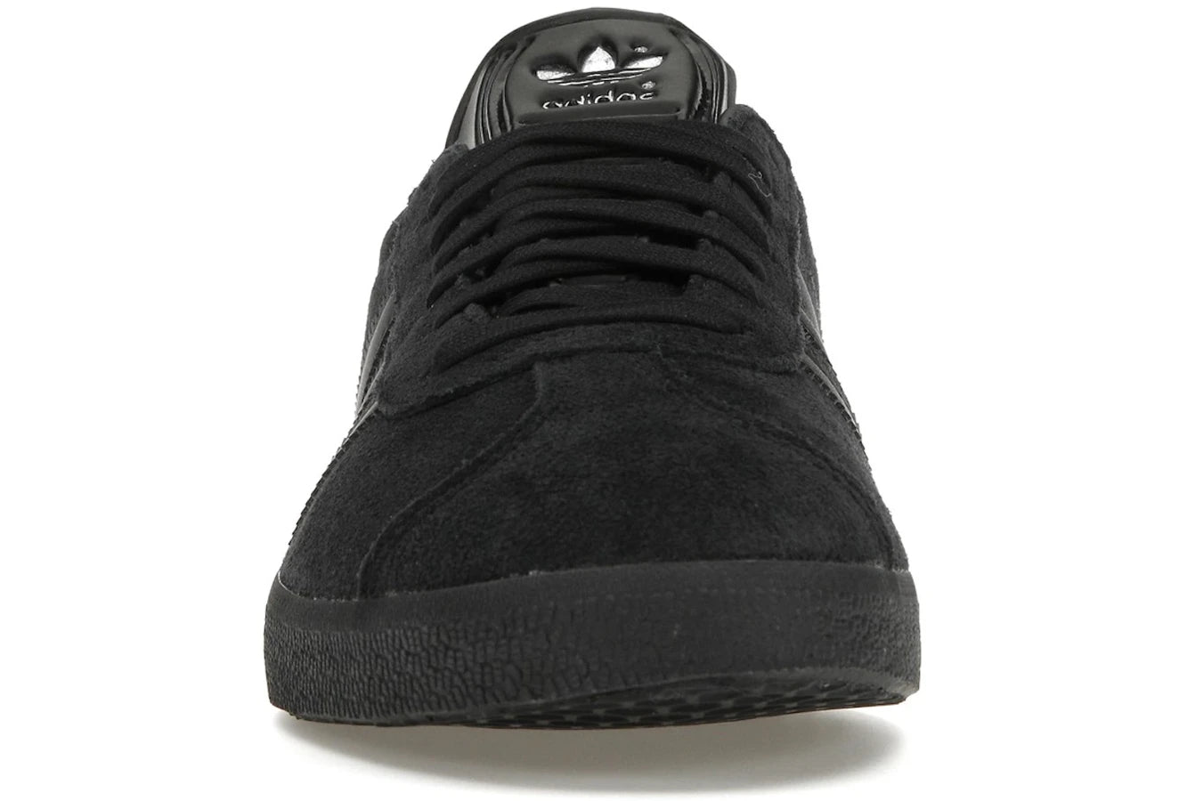 Adidas Gazelle All Black Silver Metallic