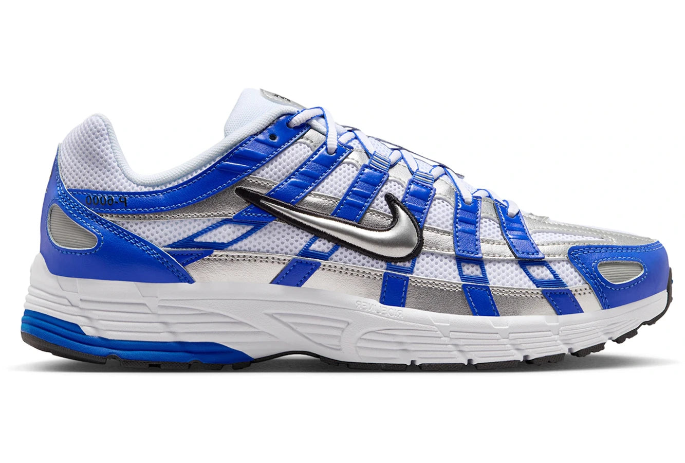 Nike P-6000 Racer Blue Metallic Silver White
