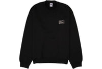 Nike x Stussy Wash Crew Fleece Schwarz