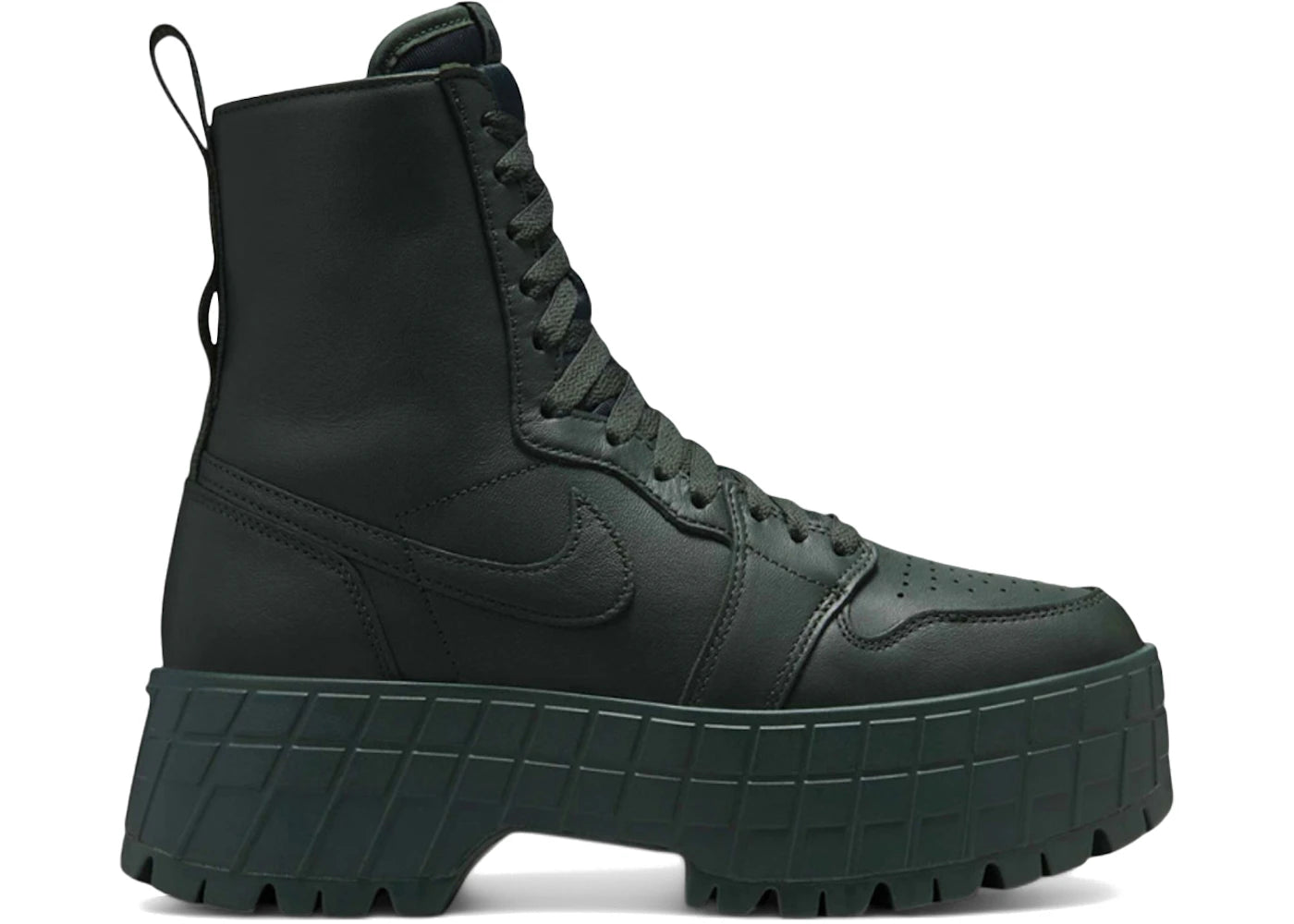 Jordan 1 High Brooklyn Dark Spruce Green (Damen)