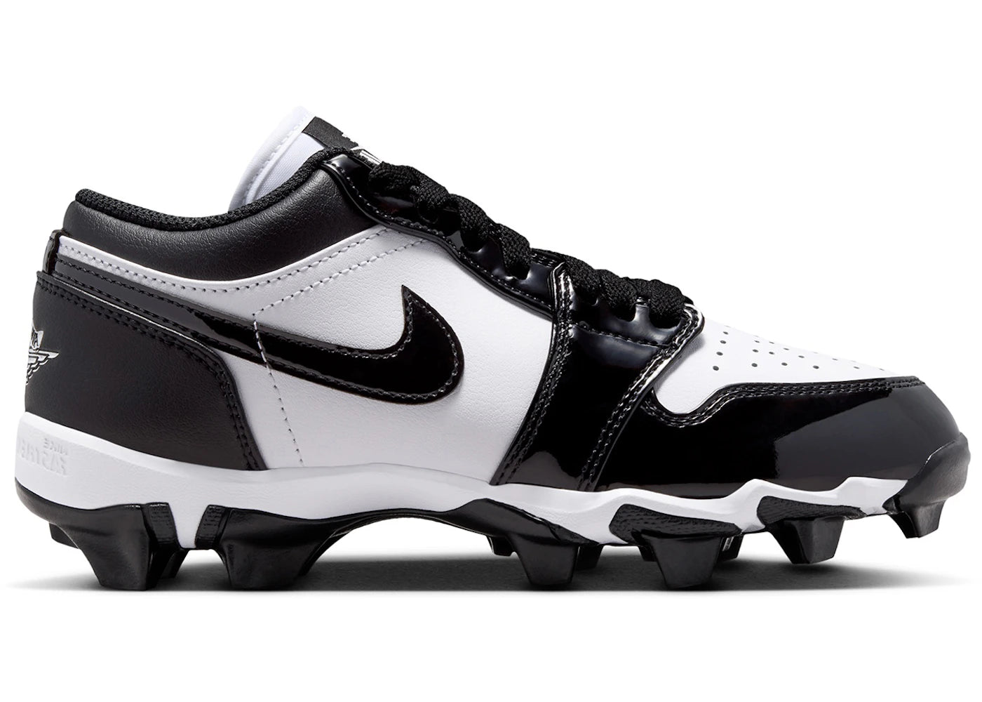 Jordan 1 Low Cleat Patent Panda (GS)