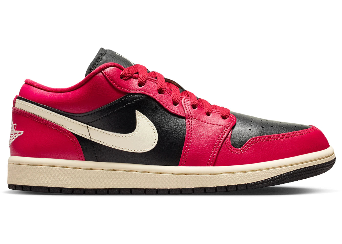 Jordan 1 Low Mystic Hibiscus Black (Damen)