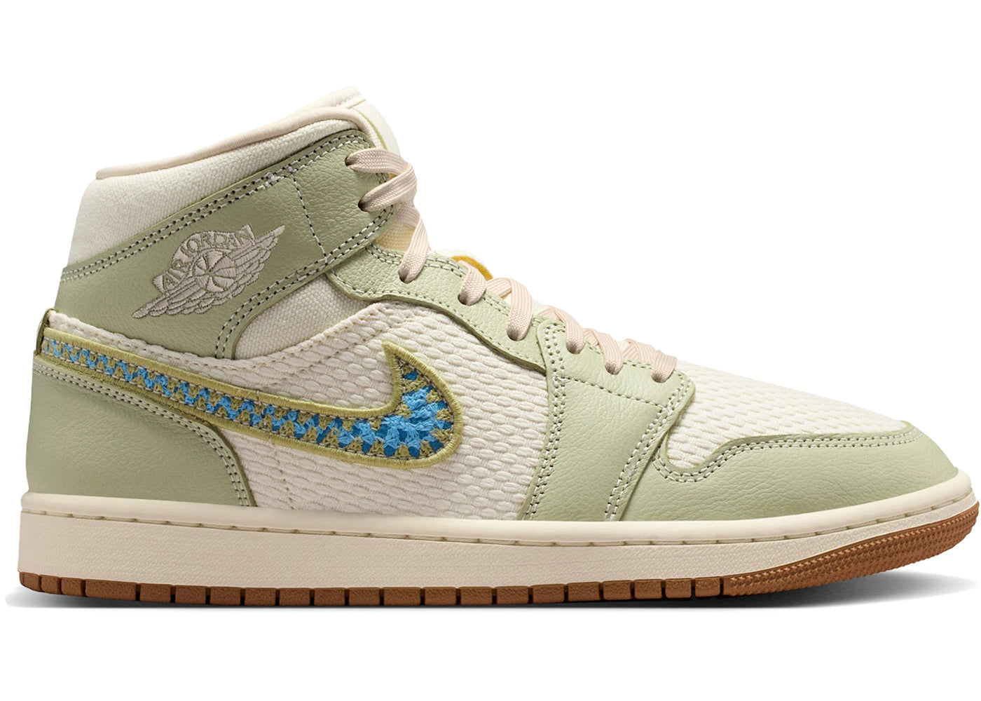Jordan 1 Mid SE Olive Aura (Women's)