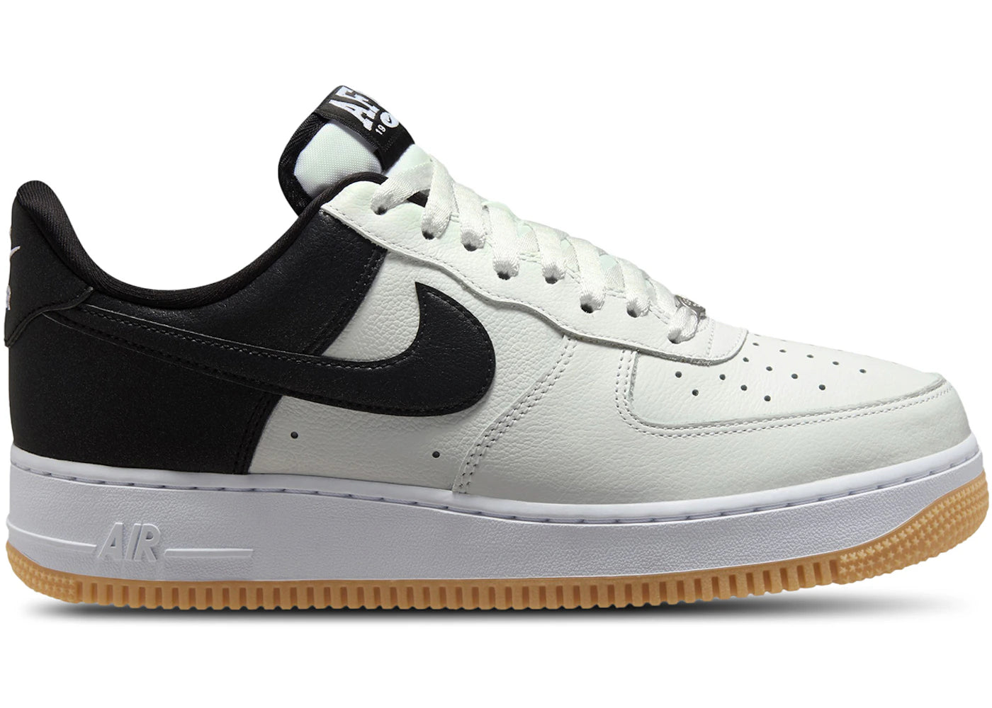 Nike Air Force 1 Low '07 LV8 Weiß Schwarz Metallic Silber