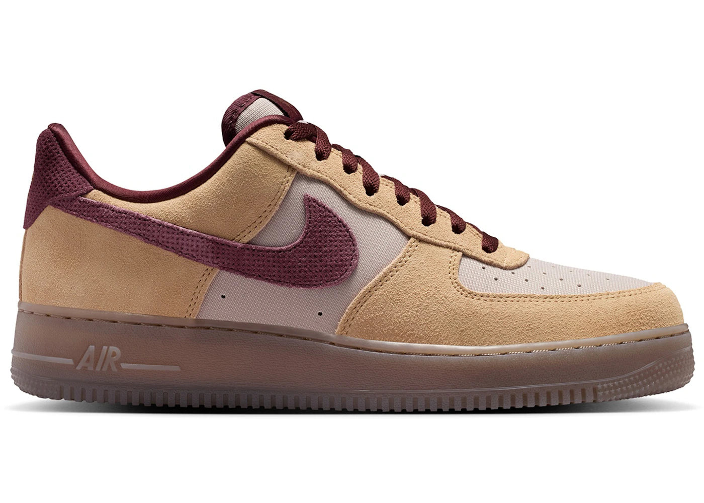 Nike Air Force 1 Low '07 Premium Linen Moon Particle Burgundy