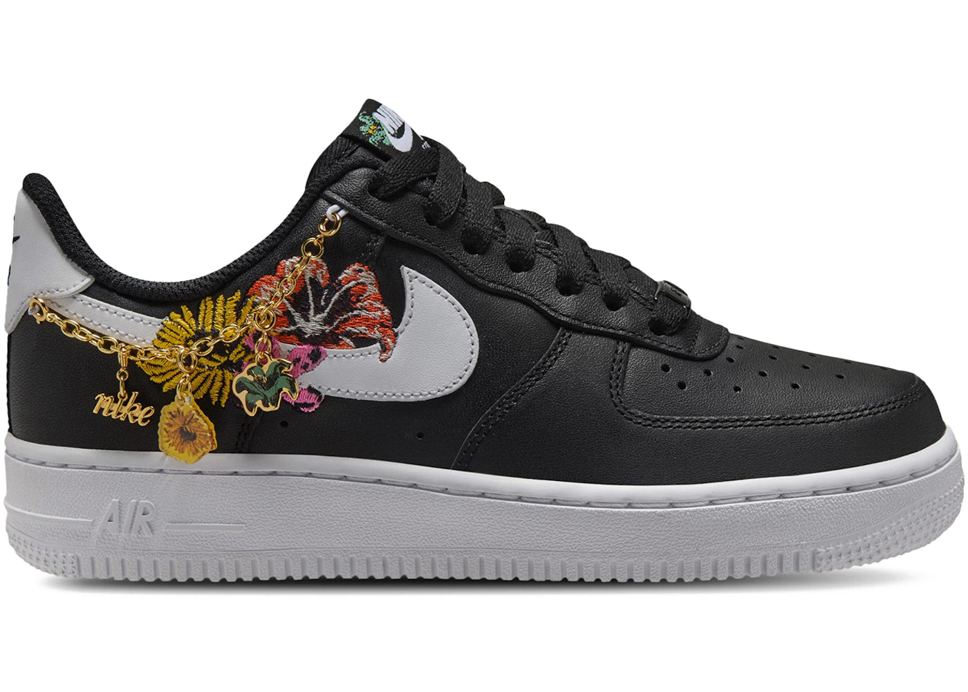 Nike Air Force 1 Low Premium Now Accepting All Flowers Schwarz (Damen)