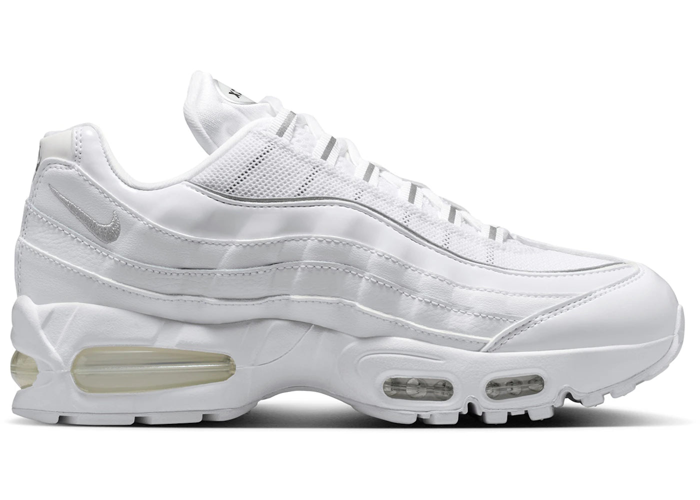 Nike Air Max 95 Big Bubble White Patent (Damen)