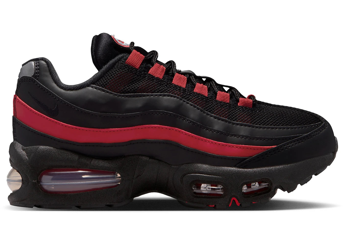 Nike Air Max 95 Black Team Crimson (GS)