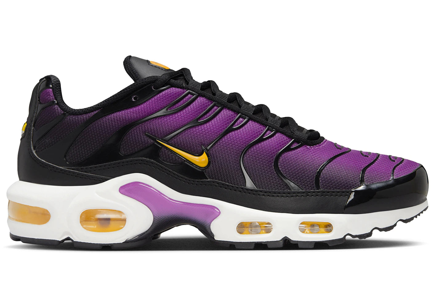 Nike Air Max Plus Black Laser Orange White Hyper Violet (Damen)