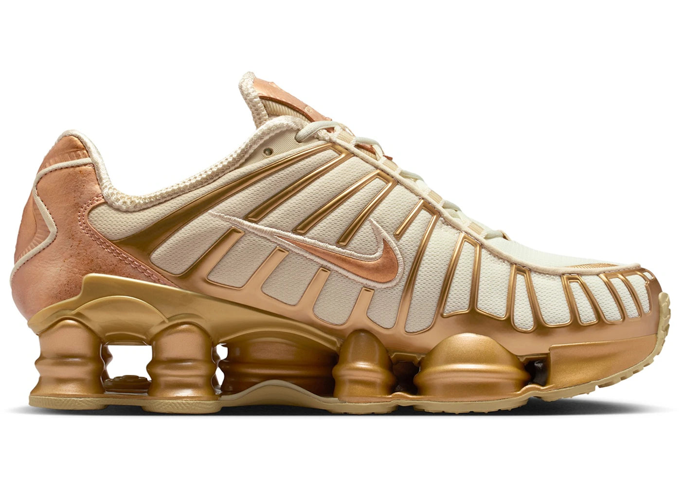 Nike Shox TL Coconut Milk Metallic Gold Copper (Damen)