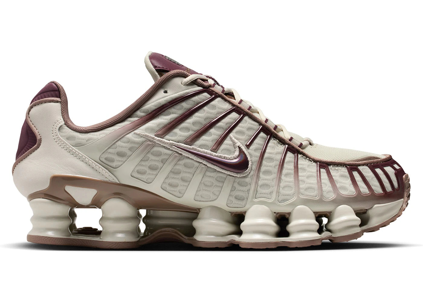 Nike Shox TL Light Bone Burgundy Crush (Damen)