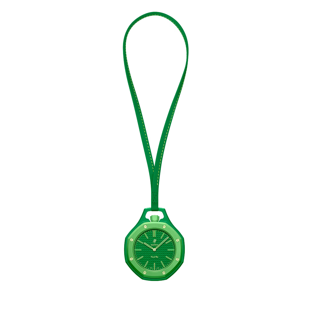 Swatch x Audemars Piguet Bioceramic Royal Pop Green Eight SSX03G100N