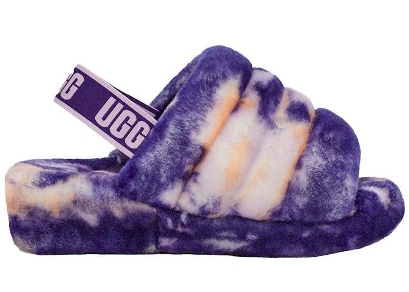 UGG Fluff Yeah Slide Marble Violet Night (Women's)