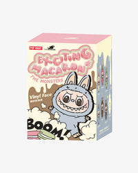 Pop Mart Labubu The Monsters Tasty Macarons Vinyl Plüsch Anhänger Einzelne Blind Box