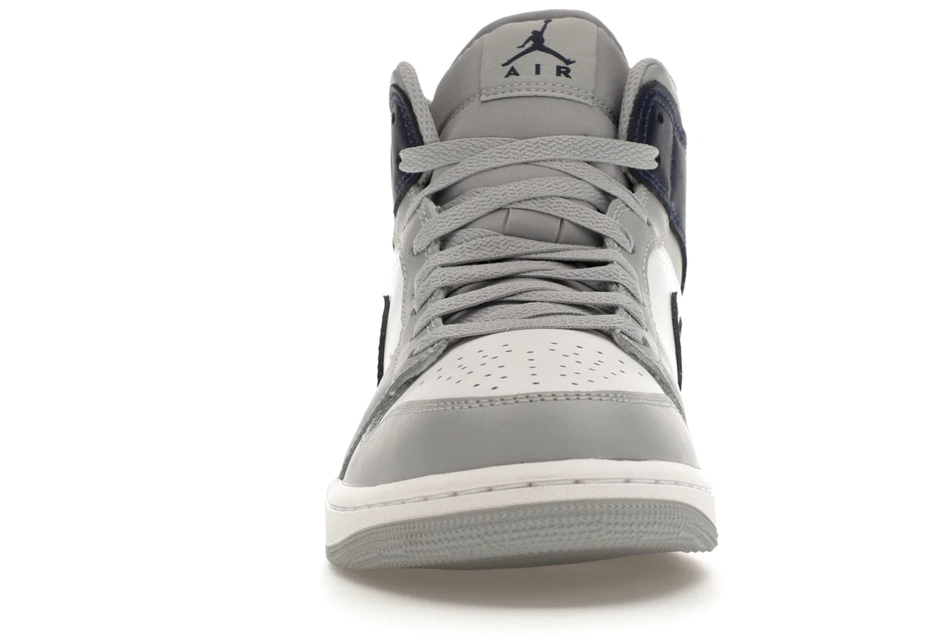 Air Jordan 1 Mid Wolf Grey Midnight Navy
