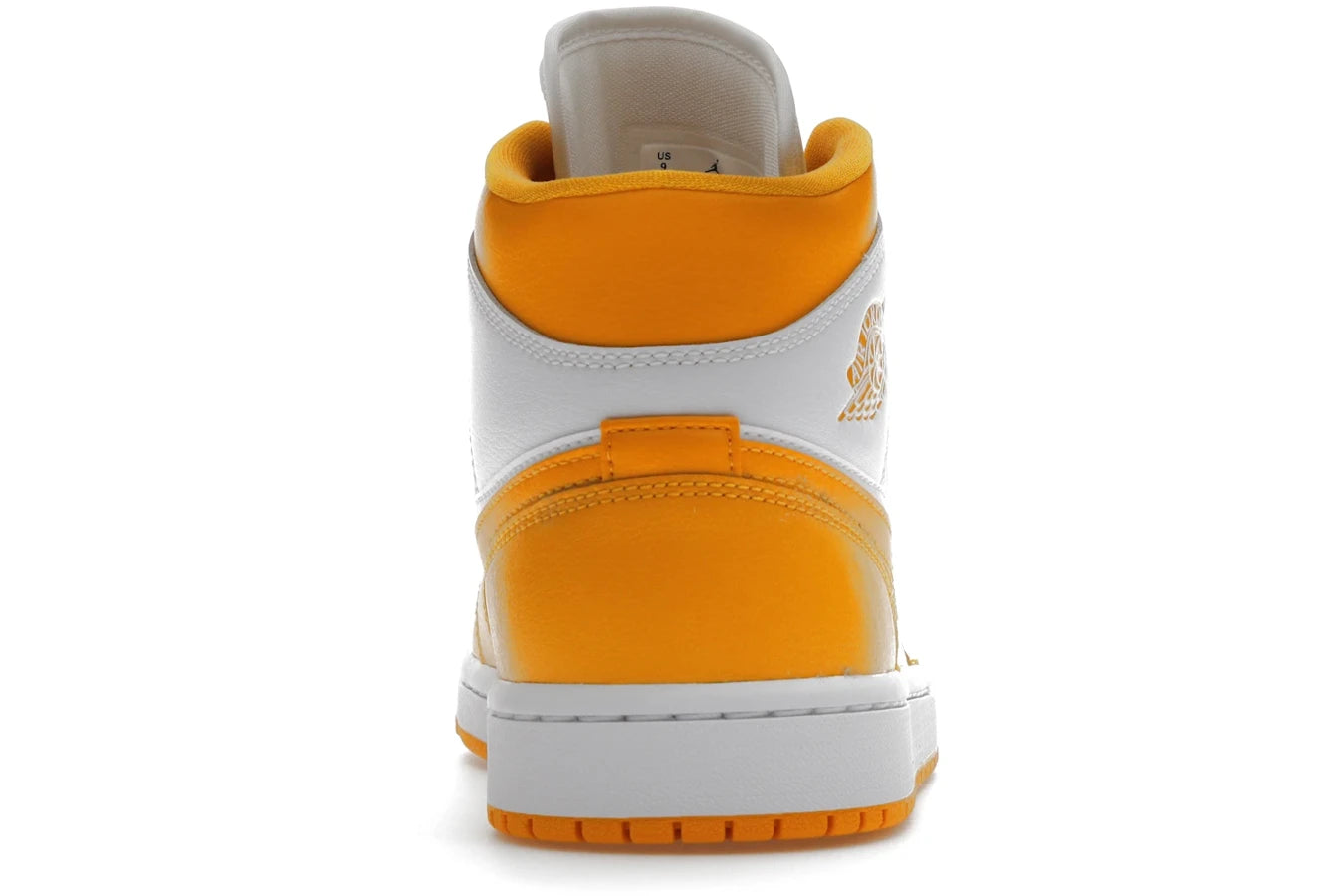 Air Jordan 1 Mid White University Gold