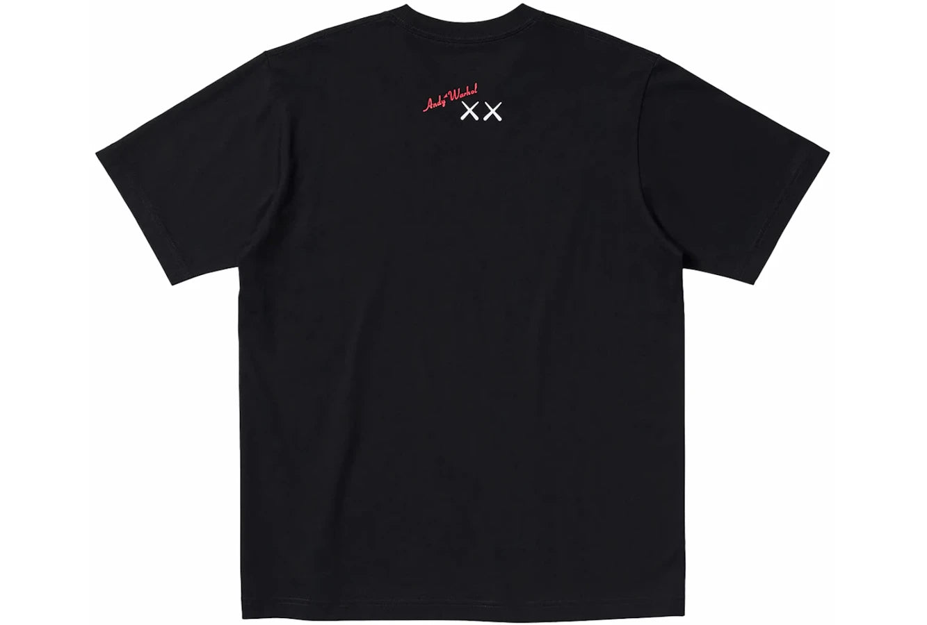 KAWS x Uniqlo Warhol UT Graphic 476351 T-Shirt Schwarz