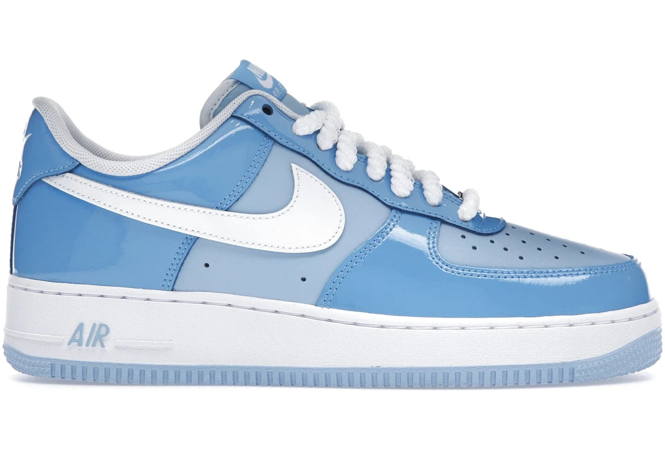 Nike Air Force 1 Low '07 LV8 Psychic Blue White Patent