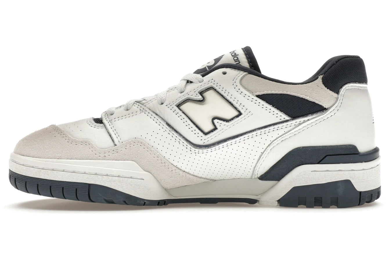 New Balance 550 Weiß Dusty Blue