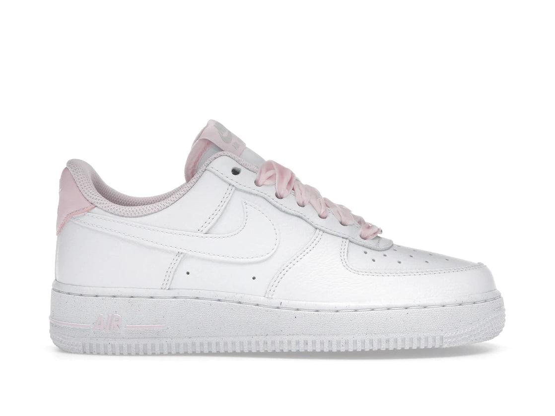 Nike Air Force 1 Low Vintage Pink Foam Samt-Schnürsenkel (Damen)