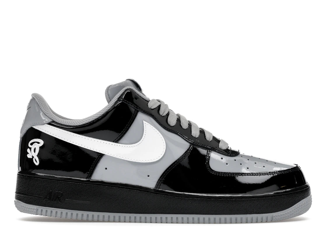 Nike Air Force 1 Low Syna Central Cee Schwarz Weiß Rauchgrau