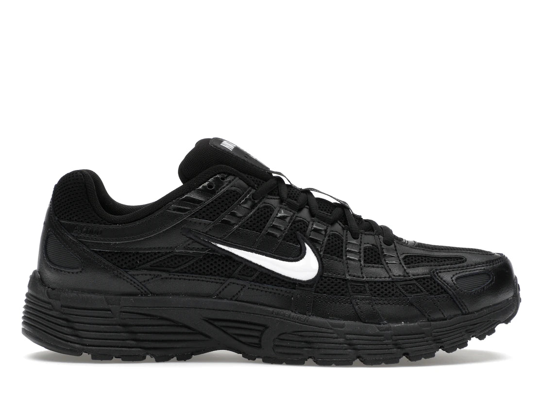 Nike P-6000 Schwarz Schwarz Weiß