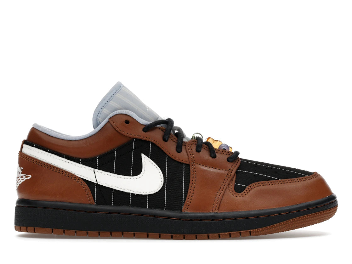 Jordan 1 Low SE Black Sail Light British Tan