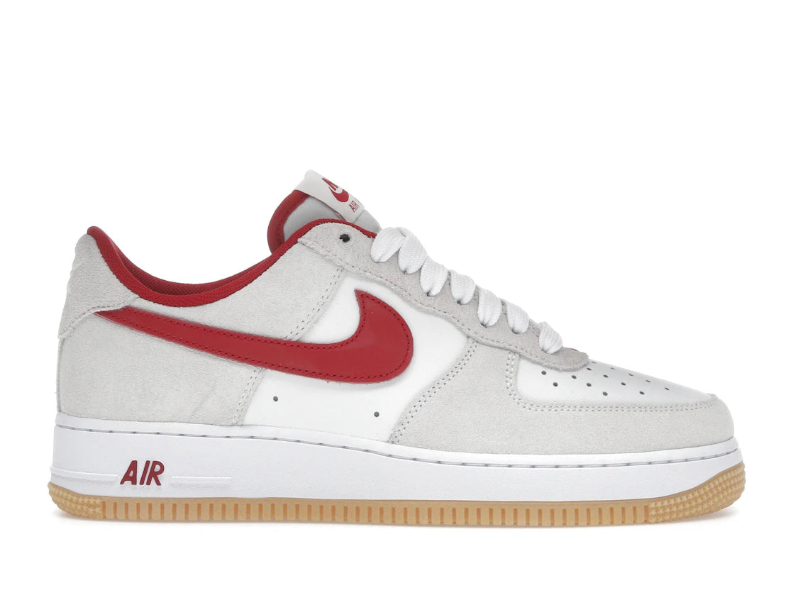 Nike Air Force 1 Low '07 LV8 Summit White Varsity Red Gum