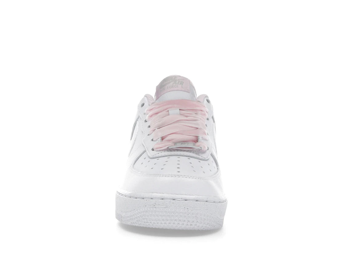 Nike Air Force 1 Low Vintage Pink Foam Samt-Schnürsenkel (Damen)