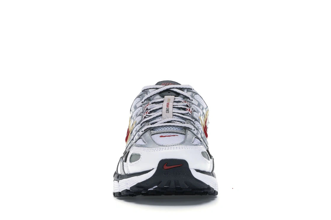Nike P-6000 White Gold Red (Damen)