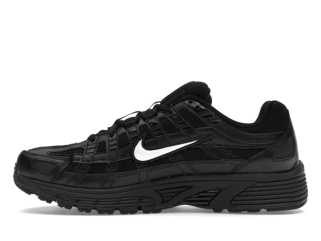 Nike P-6000 Schwarz Schwarz Weiß