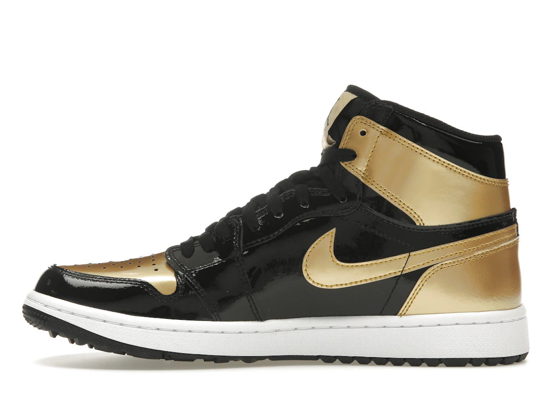 Jordan 1 Retro High Golf Patent Gold Toe