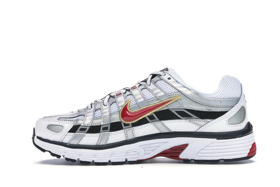 Nike P-6000 White Gold Red (Damen)