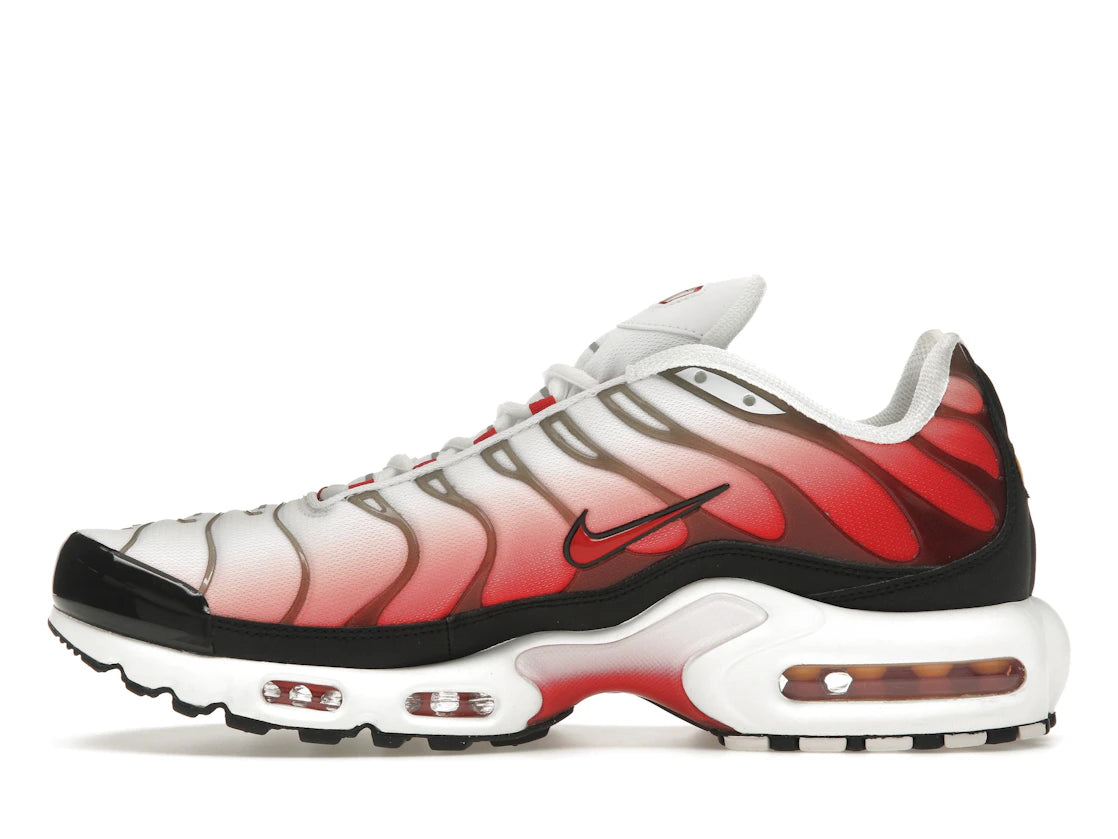 Nike Air Max Plus Weiß Schwarz University Rot