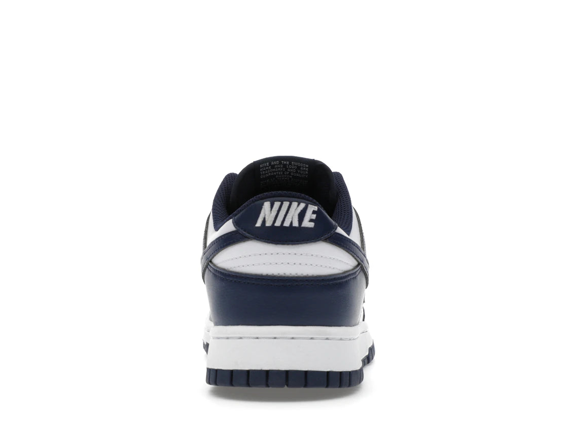 Nike Dunk Low White Midnight Navy
